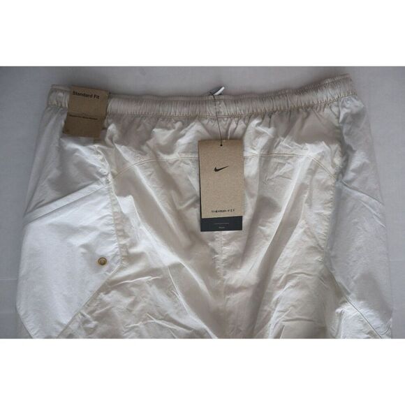 Nike FN2391-104 Men's Sz M Beige/White Therma-Fit Repel Soccer Jogger Pants - Picture 4 of 13